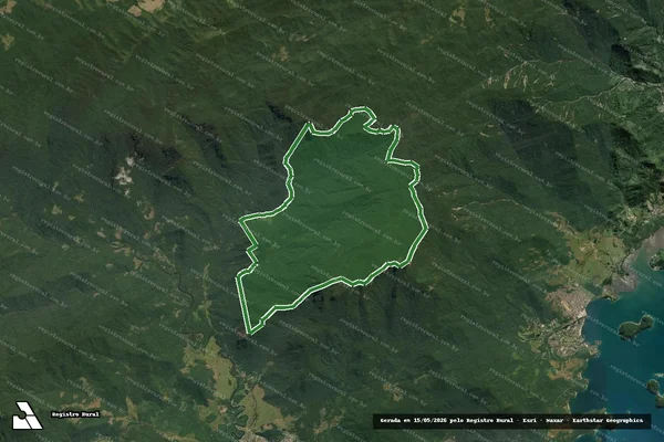 Imagem de satélite — FAZENDA PALMITAL - Angra dos Reis/RJ