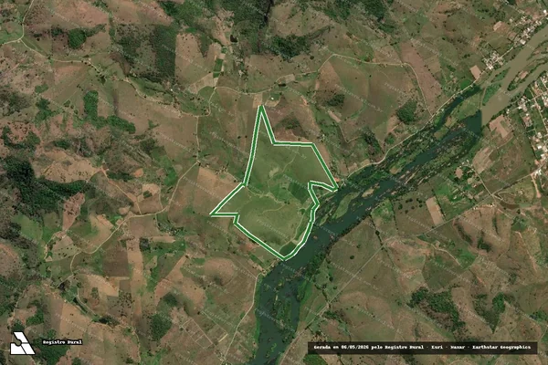 Imagem de satélite — SITIO BOA VISTA - Aperibé/RJ