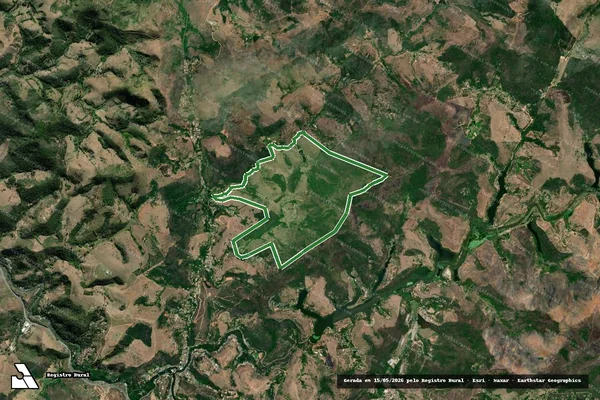 Imagem de satélite — Haras Laranjeiras - Areal/RJ