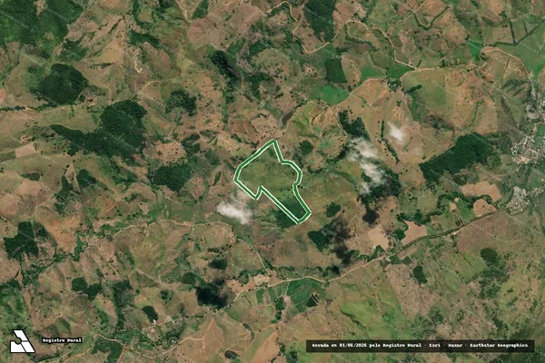 Imagem de satélite — Sítio Conceição - Cambuci/RJ