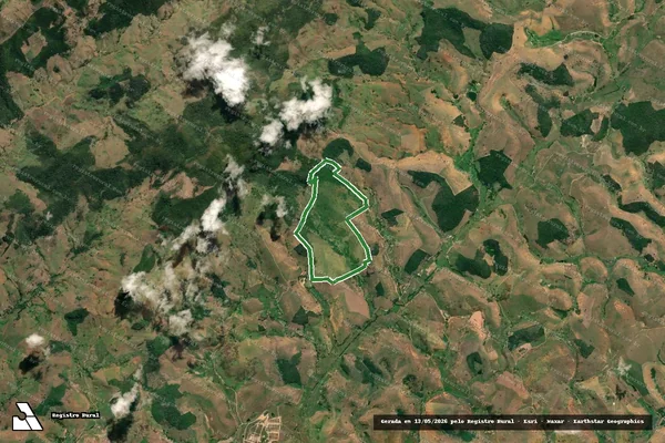 Imagem de satélite — Sitio Santa Maria - Cambuci/RJ