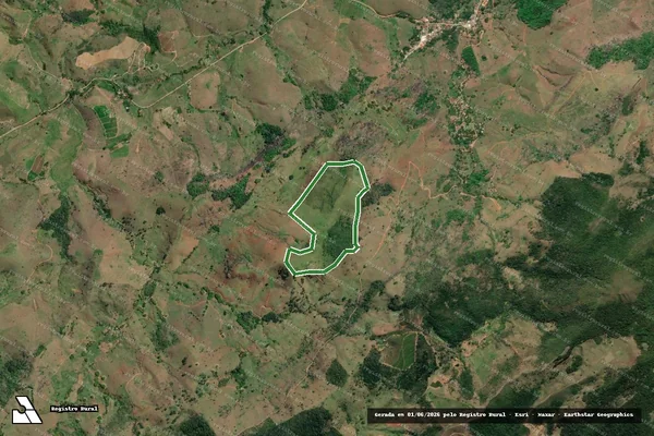 Imagem de satélite — Sitio Boa Vista - Cambuci/RJ