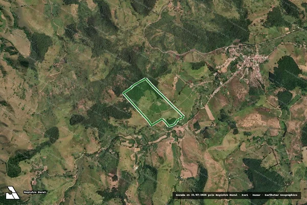 Imagem de satélite — SITIO SÃO JUDAS TADEU - Carmo/RJ