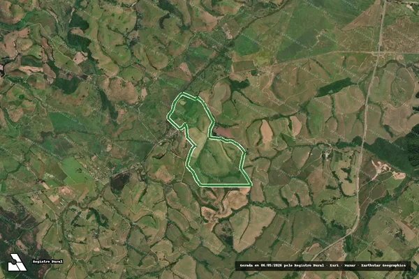 Imagem de satélite — FAZENDA BOA ESPERANÇA - Conceição de Macabu/RJ
