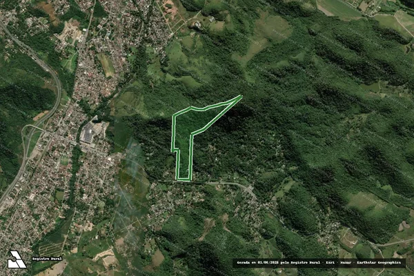 Imagem de satélite — Imóvel Rural de 27,96 ha - Guapimirim/RJ