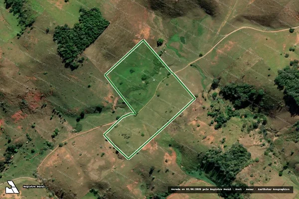 Imagem de satélite — BARRO BRANCO e MARIBONDO - Italva/RJ