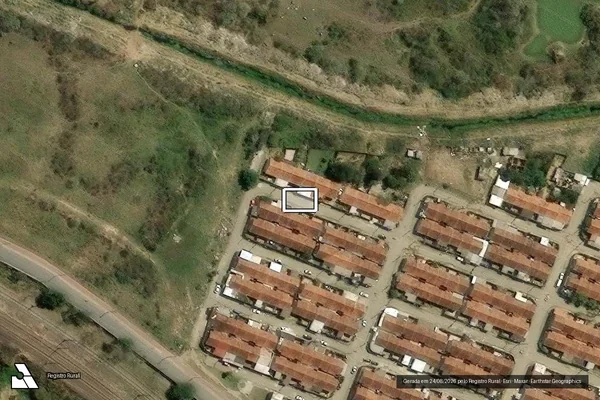 Imagem de satélite — Imóvel Rural de 0,02 ha - Japeri/RJ