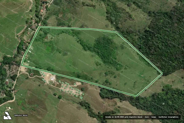 Imagem de satélite — Fazenda Soberana - Macaé/RJ