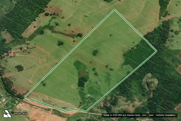 Imagem de satélite — Imóvel Rural de 33,44 ha - Macaé/RJ
