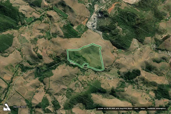 Imagem de satélite — FAZENDA VAL DE PALMAS - Macuco/RJ