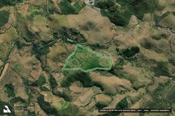Imagem de satélite — FAZENDA VAL DE PALMAS - Macuco/RJ