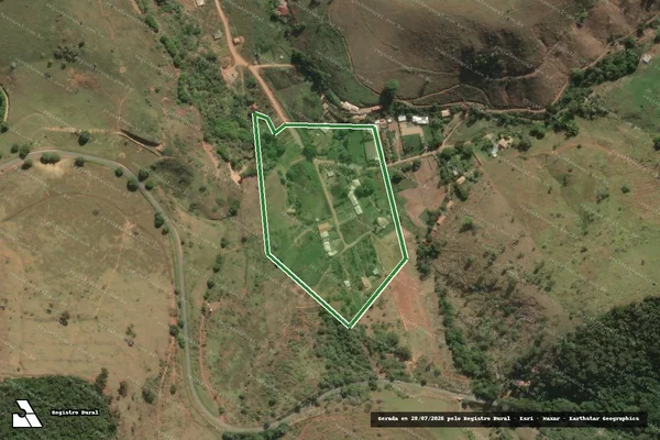 Imagem de satélite — FAZENDA DA VARGEM - Macuco/RJ