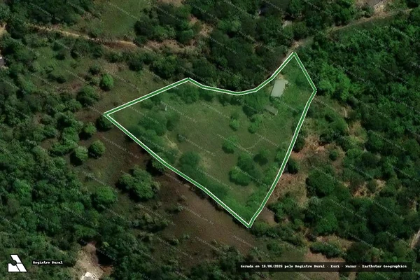 Imagem de satélite — Imóvel Rural de 1,05 ha - Mesquita/RJ