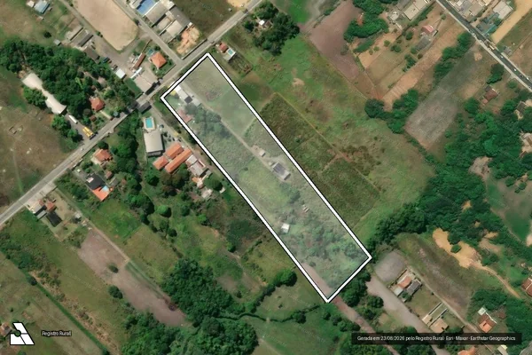 Imagem de satélite — SITIO LANDINI GLEBA B - Porto Real/RJ