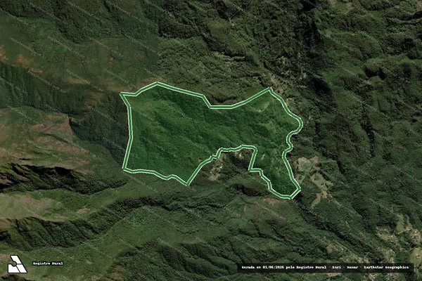 Imagem de satélite — Sítio das Oliveiras e Lapa - Resende/RJ
