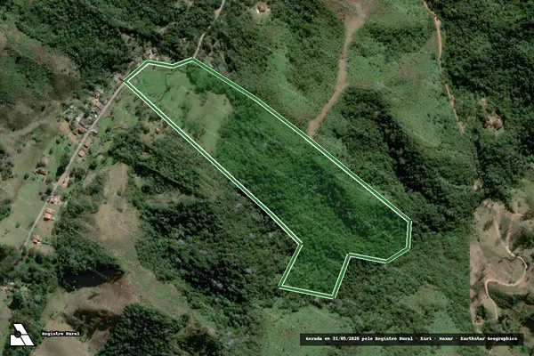 Imagem de satélite — Fazenda da Bagagem - parte 4 - Resende/RJ