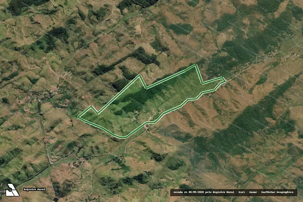 Imagem de satélite — FAZENDA SÃO FRANCISCO - Rio Claro/RJ