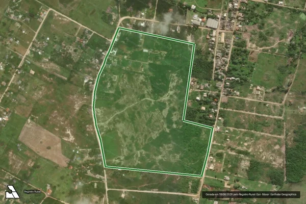 Imagem de satélite — Imóvel Rural de 23,93 ha - São Pedro da Aldeia/RJ