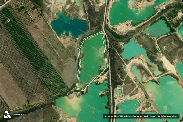Imagem de satélite — Lote 365 - Seropédica/RJ