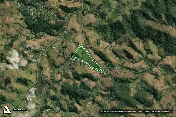 Imagem de satélite — sitio sto. antonio de nazareth - Valença/RJ