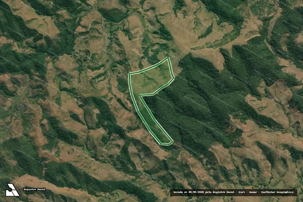 Imagem de satélite — São Geronimo - Valença/RJ