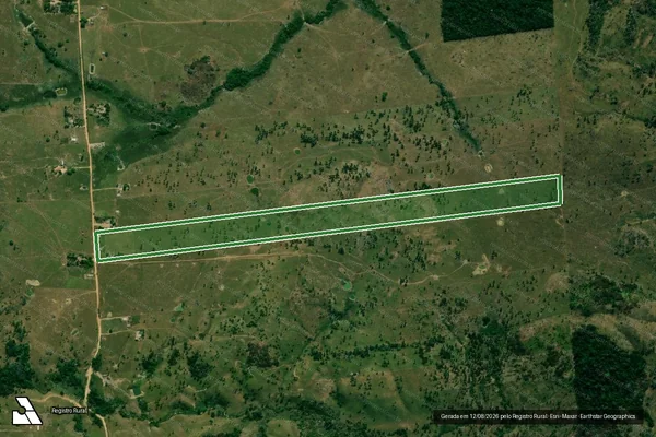 Imagem de satélite — Imóvel Rural de 24,66 ha - Nova Mamoré/RO