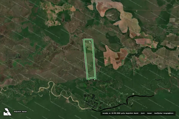 Imagem de satélite — FAZENDA LIRIO DO VALE - Pimenteiras do Oeste/RO