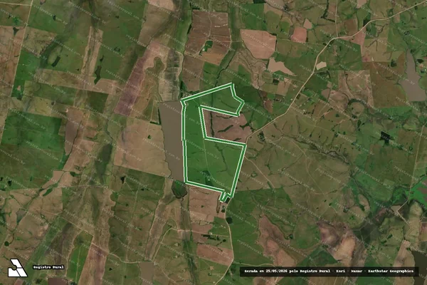 Imagem de satélite — AGROPECUARIA SONCINI - Dom Pedrito/RS