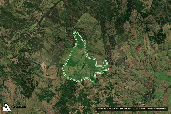 Imagem de satélite — FAZENDA CHAPARRAL - Pedro Osório/RS