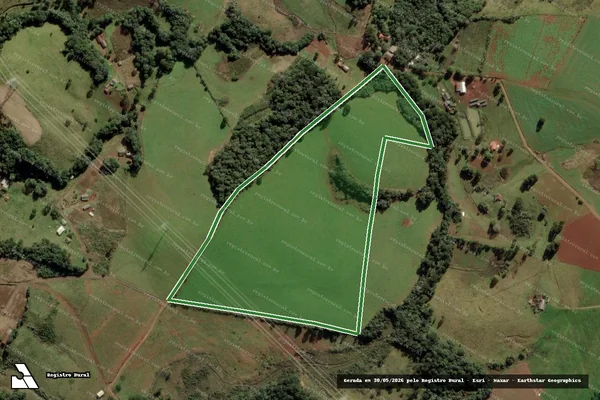 Imagem de satélite de Fazenda Marmeleiro em Anita Garibaldi - SC