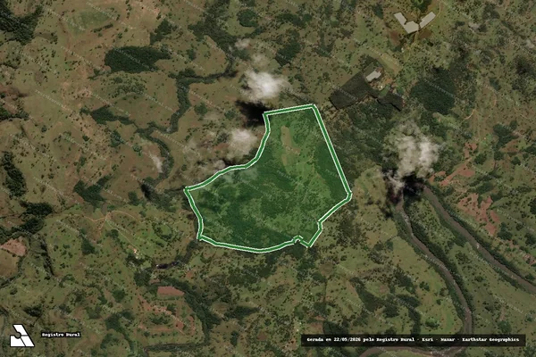 Imagem de satélite — Fazenda dos Mineiros - Painel/SC