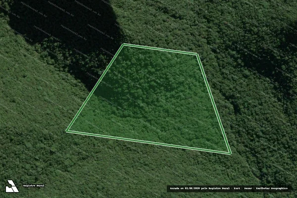 Imagem de satélite — Imóvel Rural de 20 ha - Praia Grande/SC