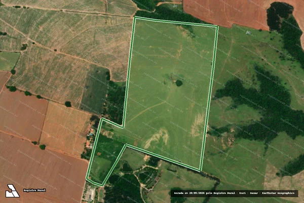 Imagem de satélite — Sitio Adolfina - Cerquilho/SP