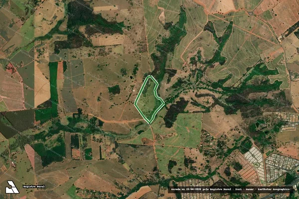 Imagem de satélite — Sitio da Vitoria - Mirassol/SP