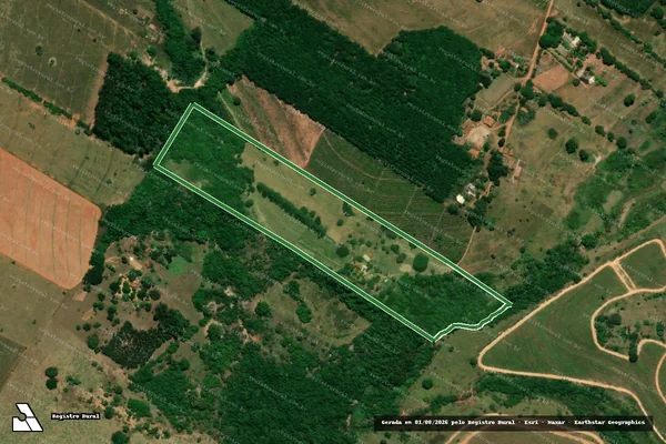 Imagem de satélite — Estancia São Luiz - Quatá/SP