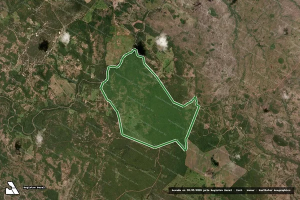 Imagem de satélite — GLEBA SANTO ANTONIO LOTE 01 E OUTRO - Dianópolis/TO