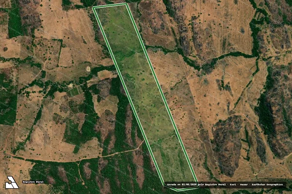 Imagem de satélite — FAZENDA TERRA PRETA - Miranorte/TO