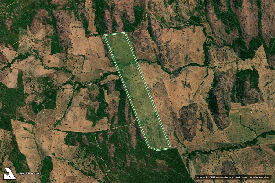 Imagem aérea do item B