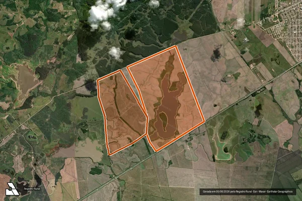 Imagem de satélite de FAZENDA FIGUEIRINHA - GLEBA TOTAL