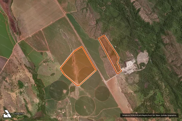 Imagem de satélite de FAZ. SANTA BÁRBARA DA BOA VISTA E RAIZAMA