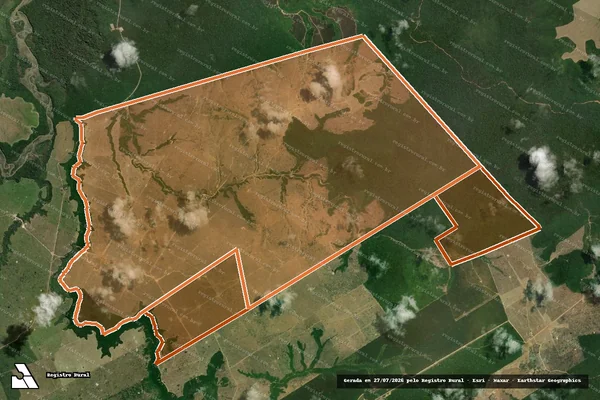 Imagem de satélite de Fazenda Duas Barras em ITINGA DO MARANHÃO - MA