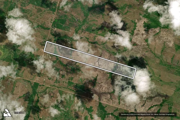 Imagem de satélite de Fazenda Sao Francisco em SANTA LUZIA DO PARUÁ - MA