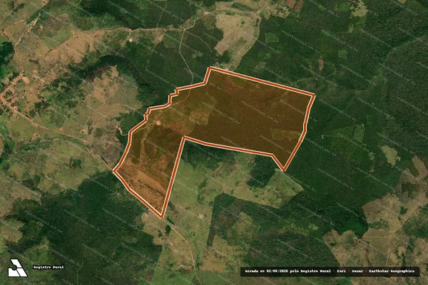Imagem de satélite de FAZENDA SANTA VITORIA em ARAME - MA