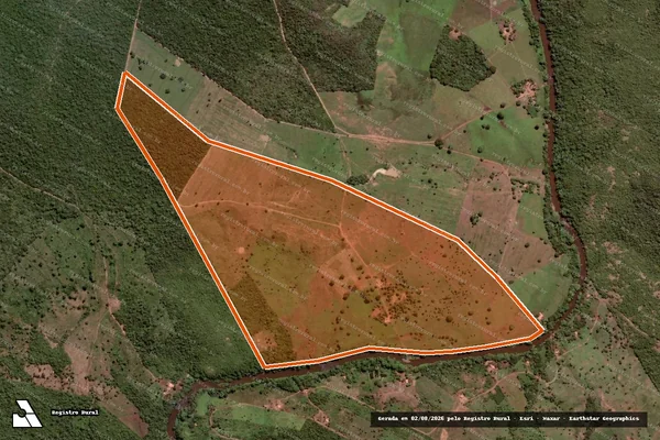 Imagem de satélite de FAZENDA GALHEIRO em GRAJAÚ - MA