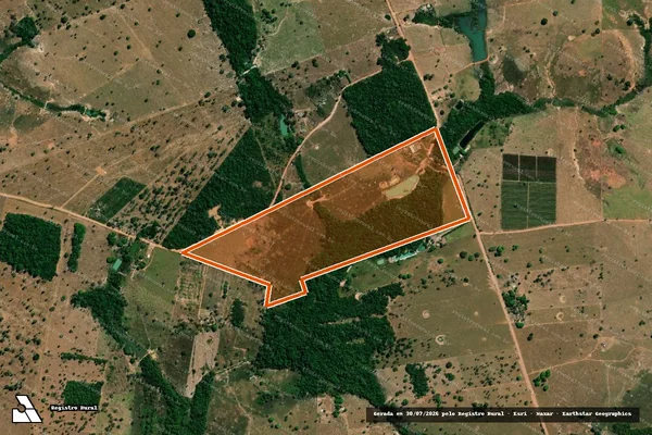 Imagem de satélite de Rancho LS em CACOAL - RO