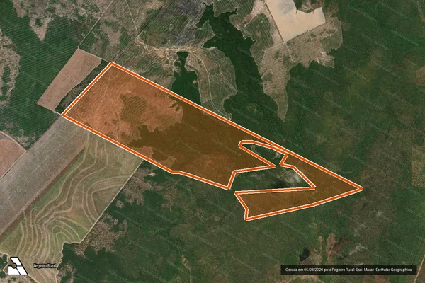 Imagem de satélite de FAZENDA SÃO BENTO em BREJO - MA