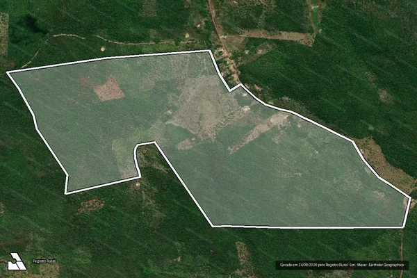 Imagem de satélite de Fazenda Mendonca em PERITORÓ - MA