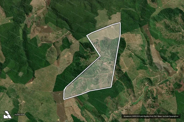 Imagem de satélite de FAZENDA OURO PRETO em LAGO DA PEDRA - MA