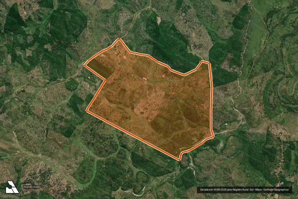 Imagem de satélite de FAZENDA TOCANTIS em VITORINO FREIRE - MA