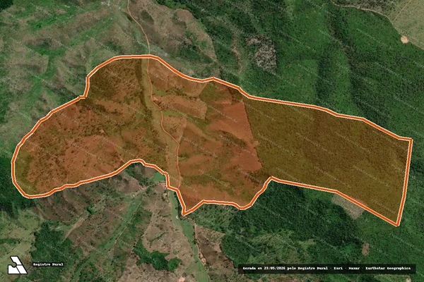 Imagem de satélite de Fazenda Fronteira em PAULO RAMOS - MA
